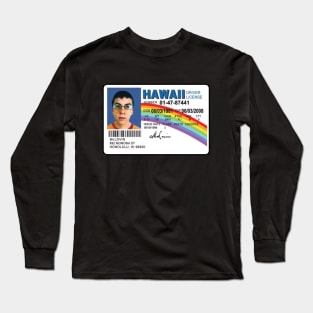 McLovin - Hawaii License Drive Long Sleeve T-Shirt